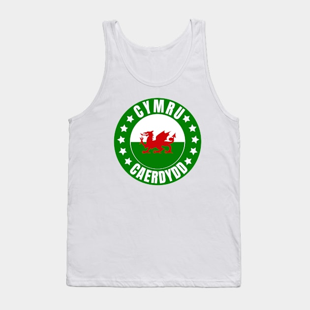 Cardiff Scotland Tank Top by footballomatic